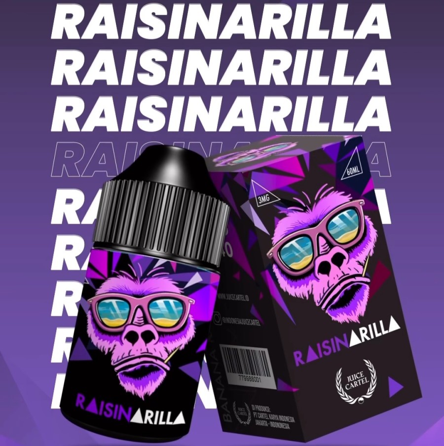 Liquid Raisinarilla 60ML By IJC X Hero57 VAPEKU88